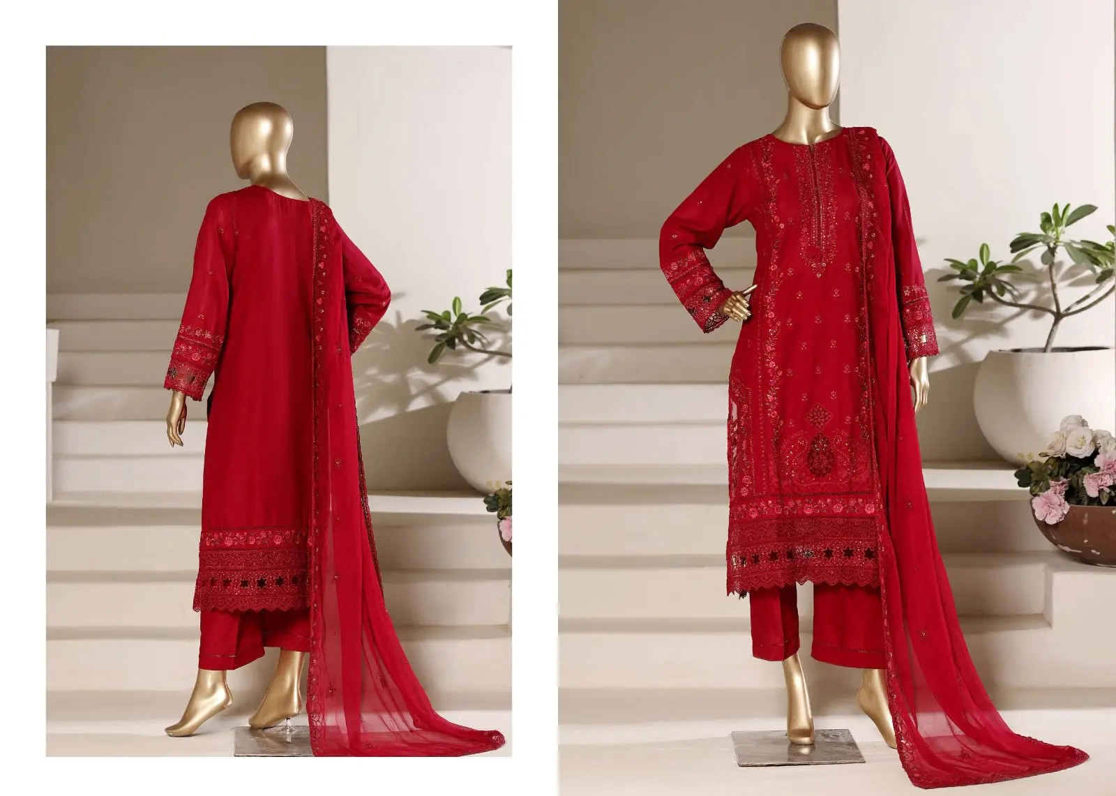 SADABAHAR Luxury Embroidered Festive