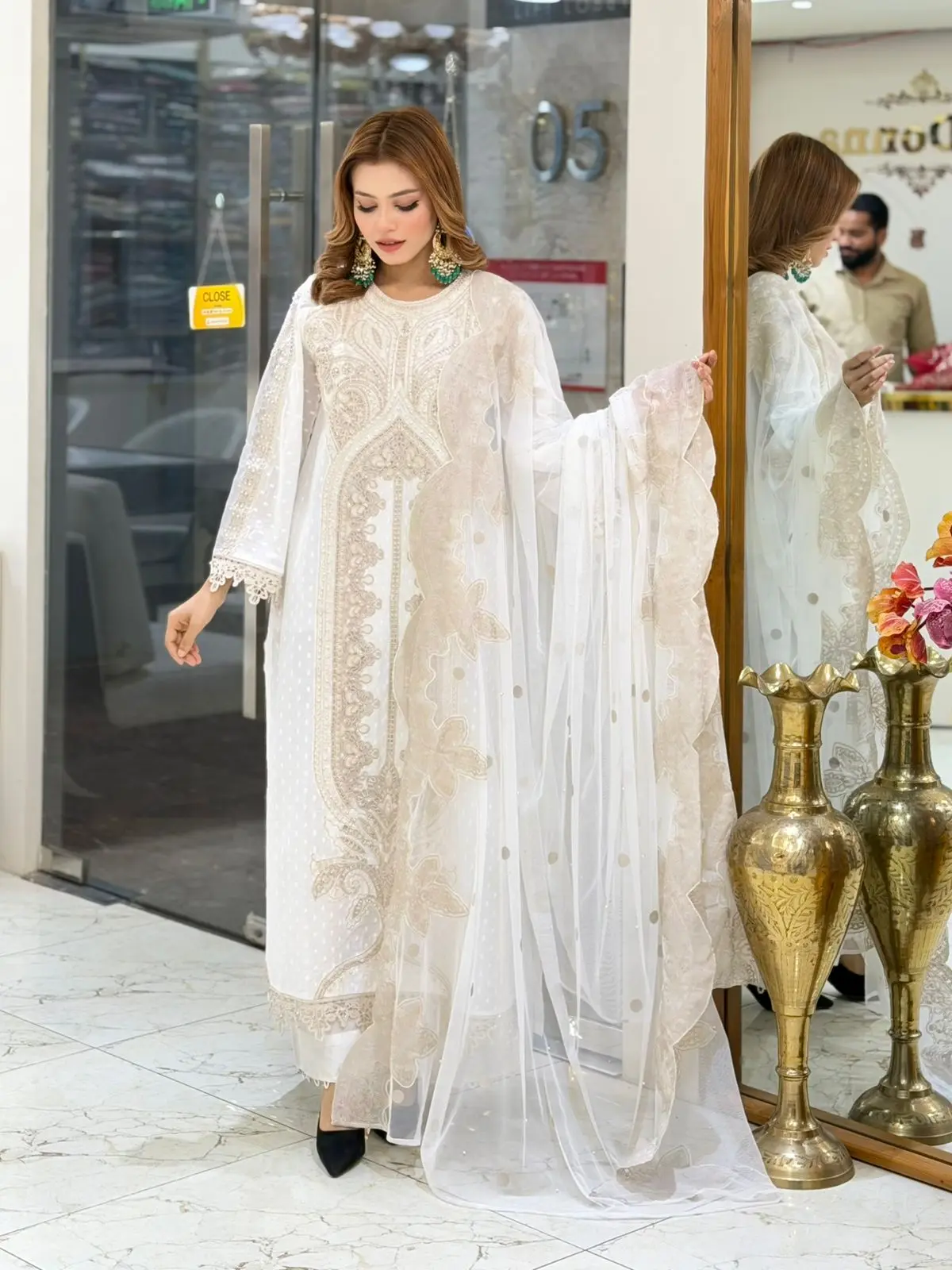 MARIA B LUXURY  (LA-DONNA STITCHED)