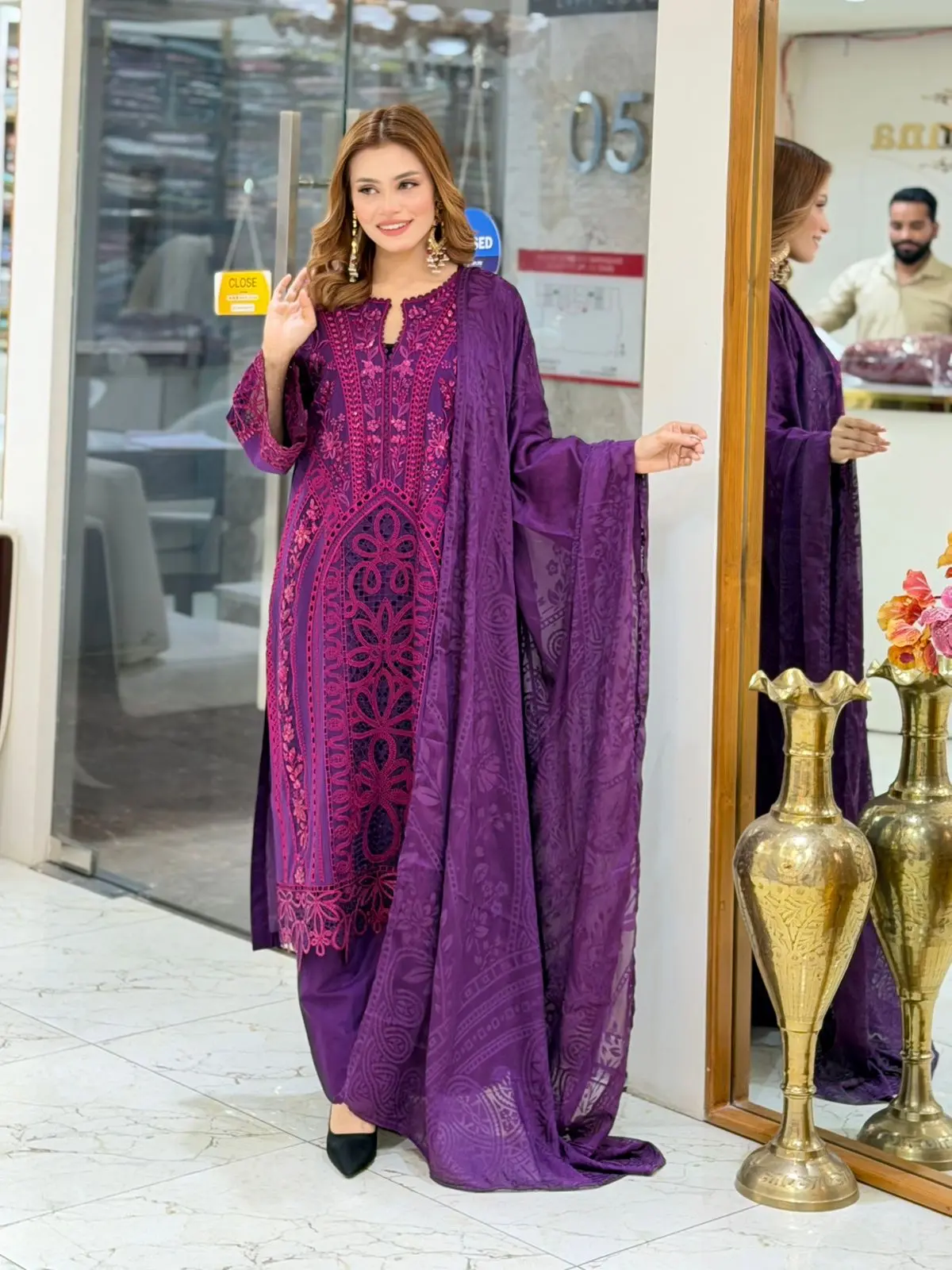 MARIA B LUXURY  (LA-DONNA STITCHED)