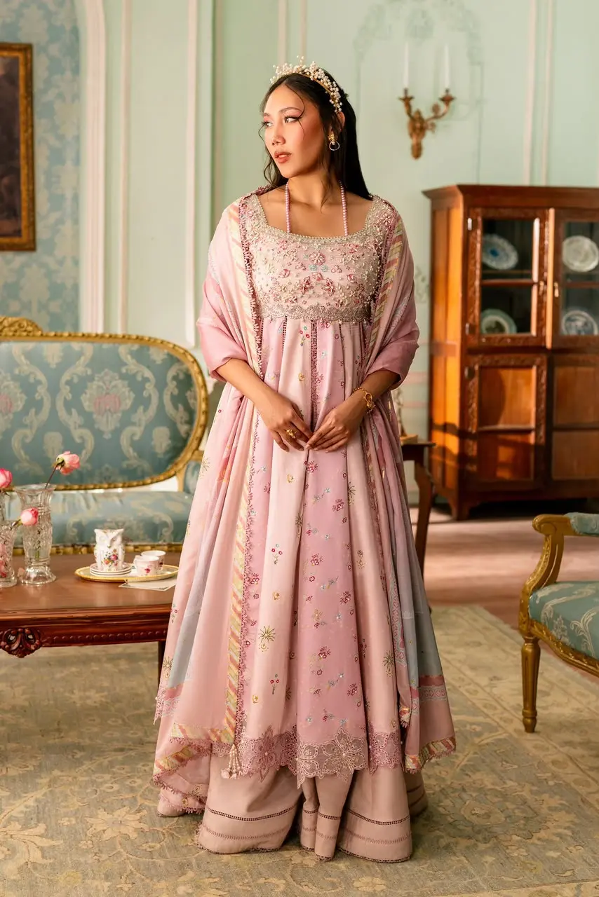 QALAMKAR LUXE SILK UNSTITCHED 