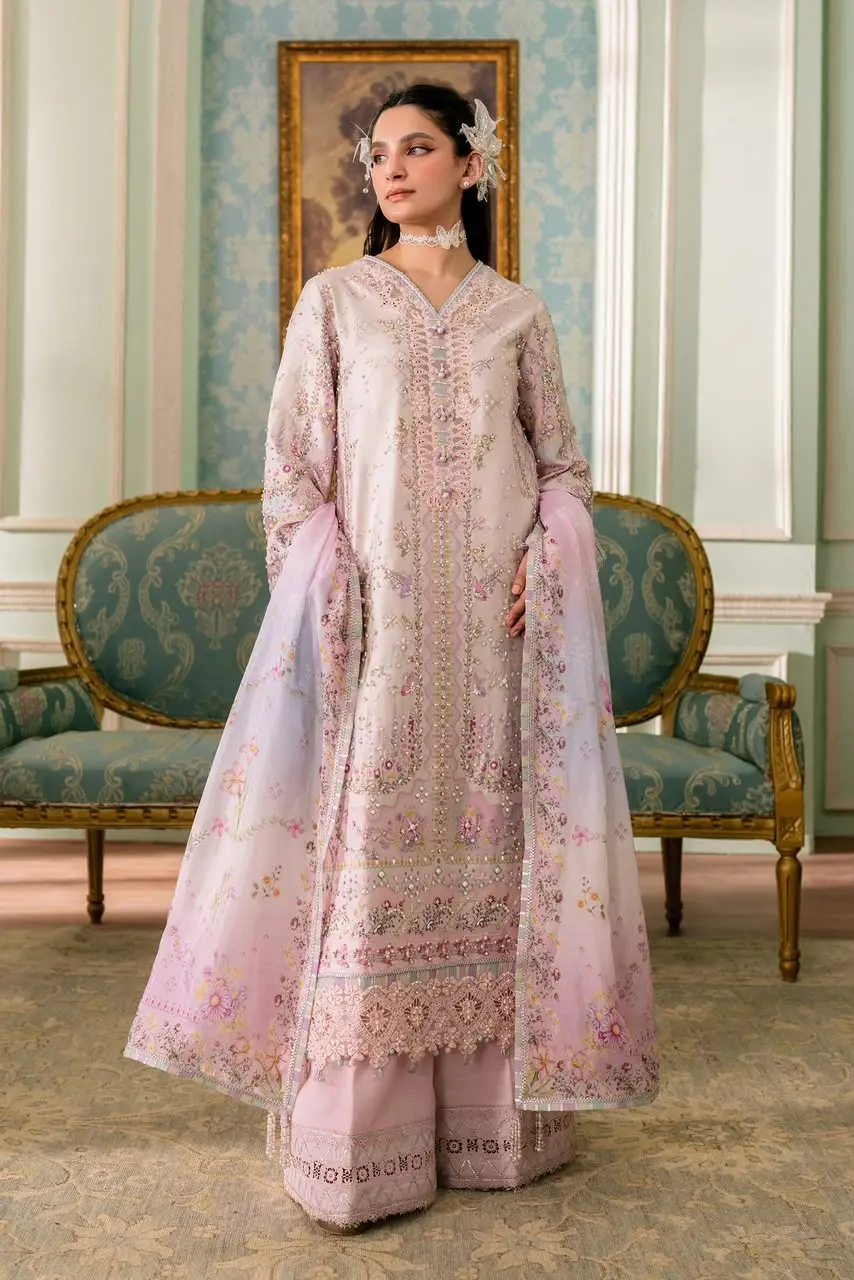 QALAMKAR LUXE SILK UNSTITCHED 
