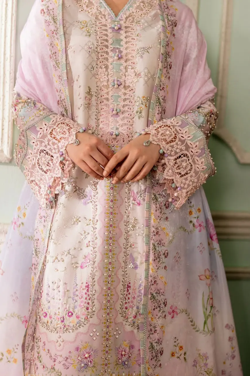 QALAMKAR LUXE SILK UNSTITCHED 