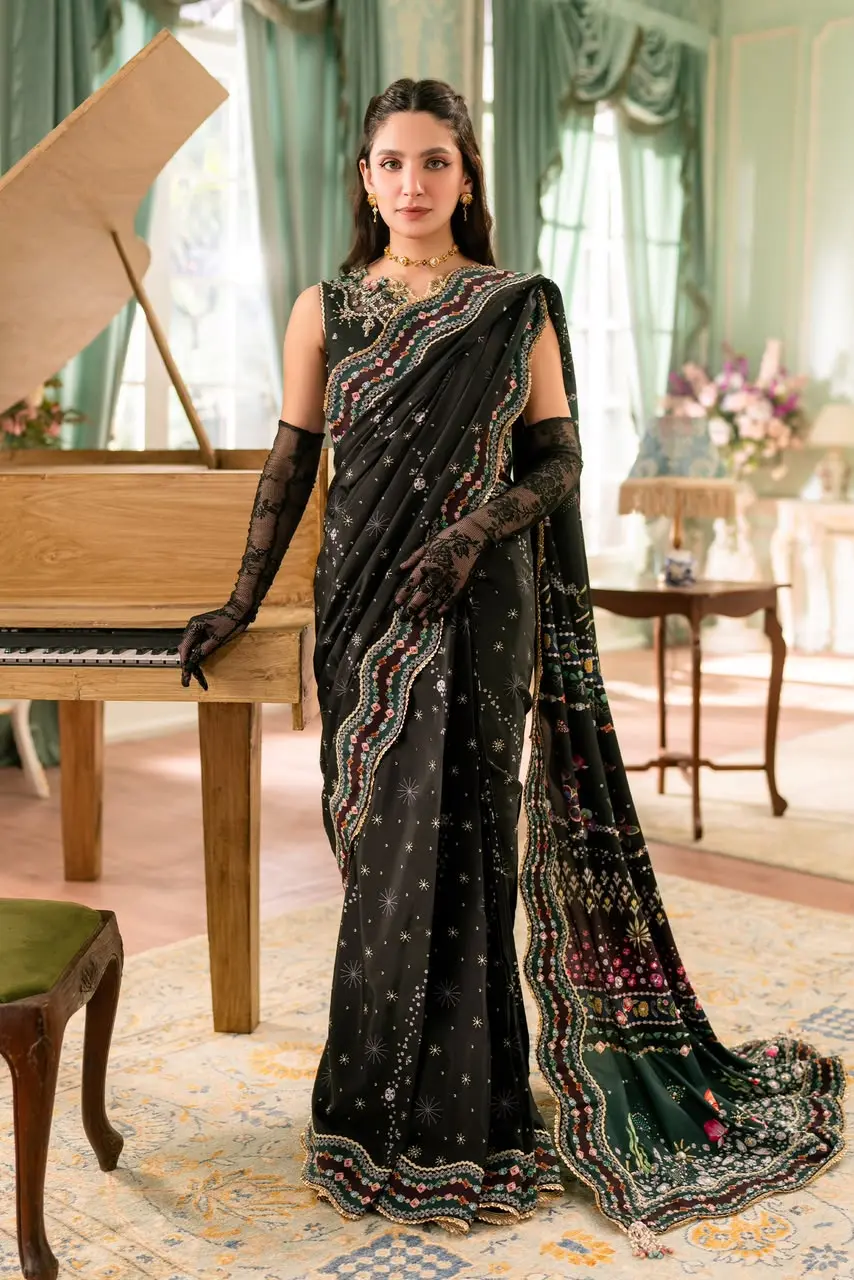 QALAMKAR LUXE SILK UNSTITCHED 