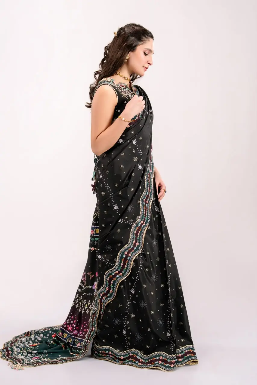 QALAMKAR LUXE SILK UNSTITCHED 
