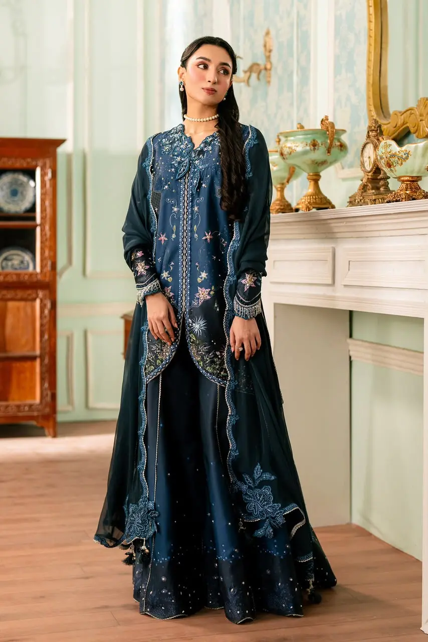 QALAMKAR LUXE SILK UNSTITCHED 