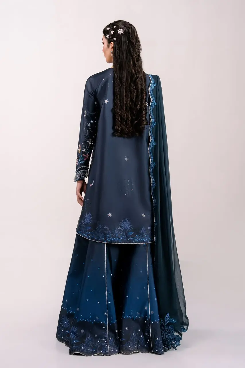QALAMKAR LUXE SILK UNSTITCHED 