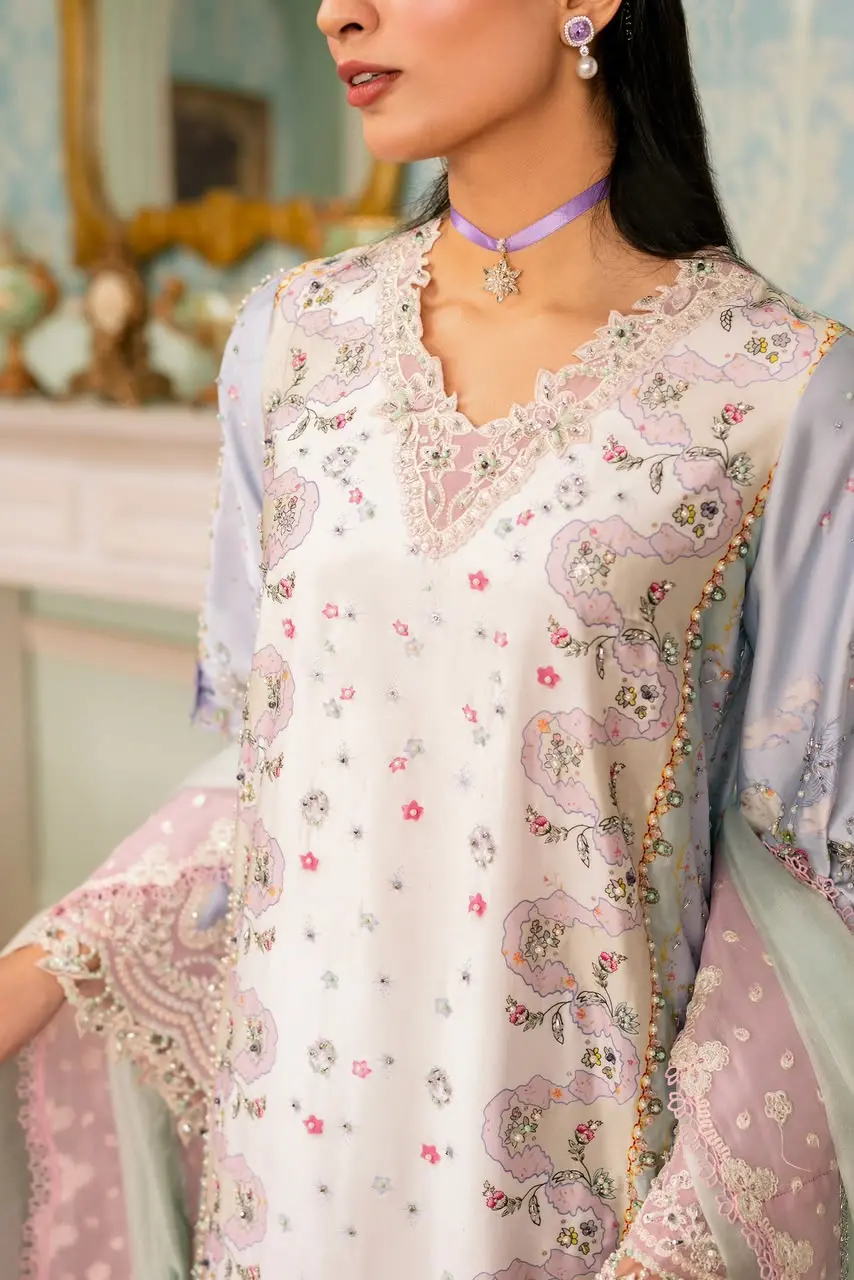 QALAMKAR LUXE SILK UNSTITCHED 