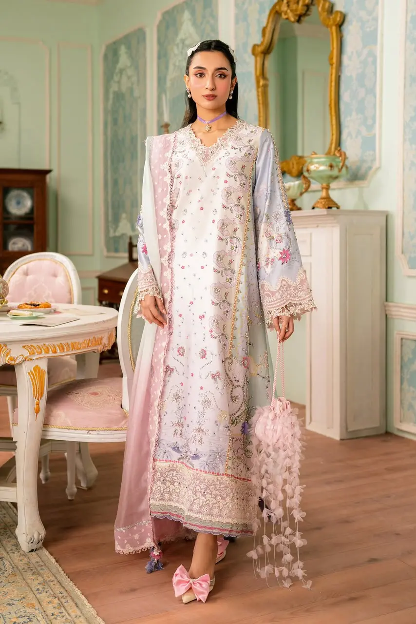 QALAMKAR LUXE SILK UNSTITCHED 