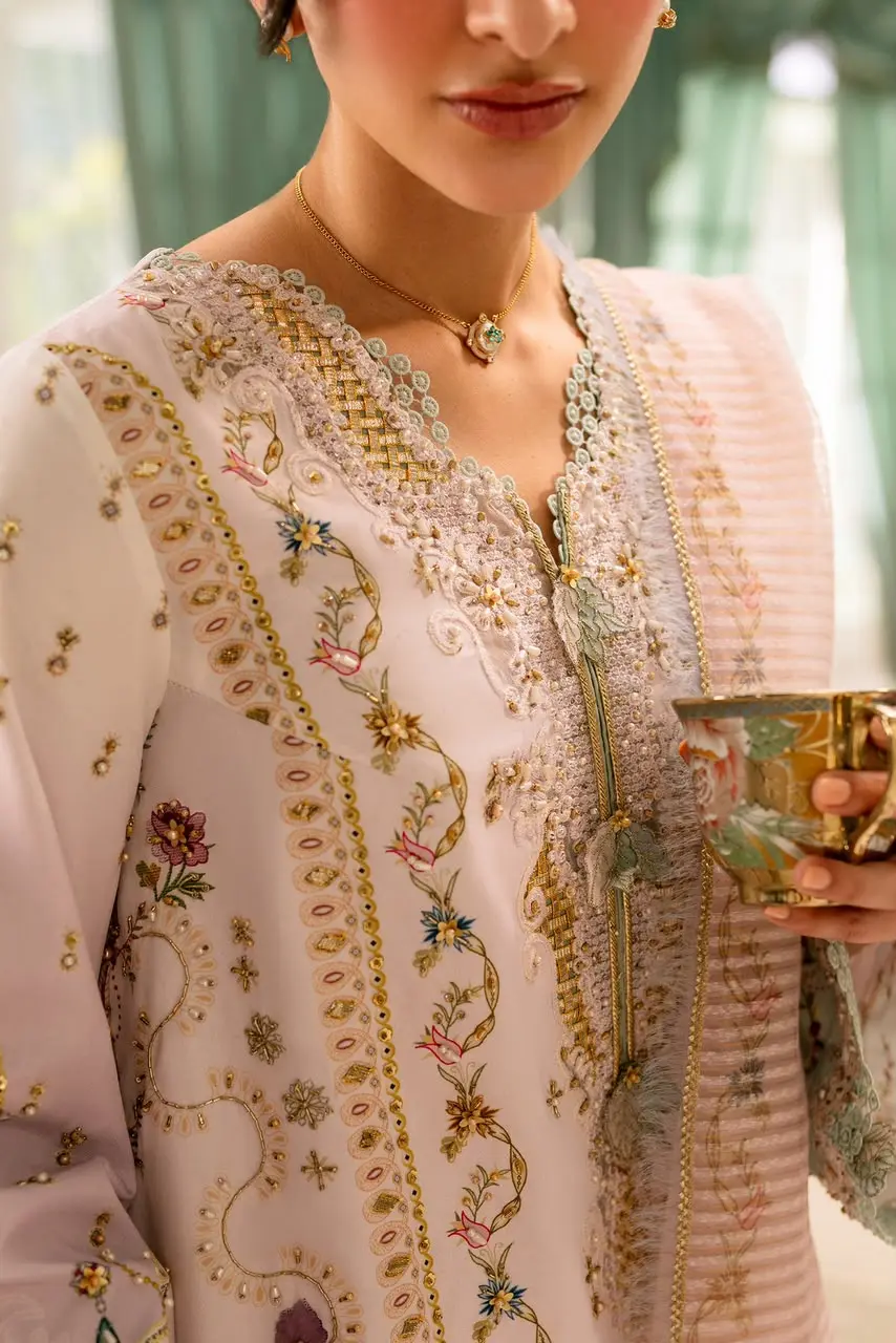 QALAMKAR LUXE SILK UNSTITCHED 