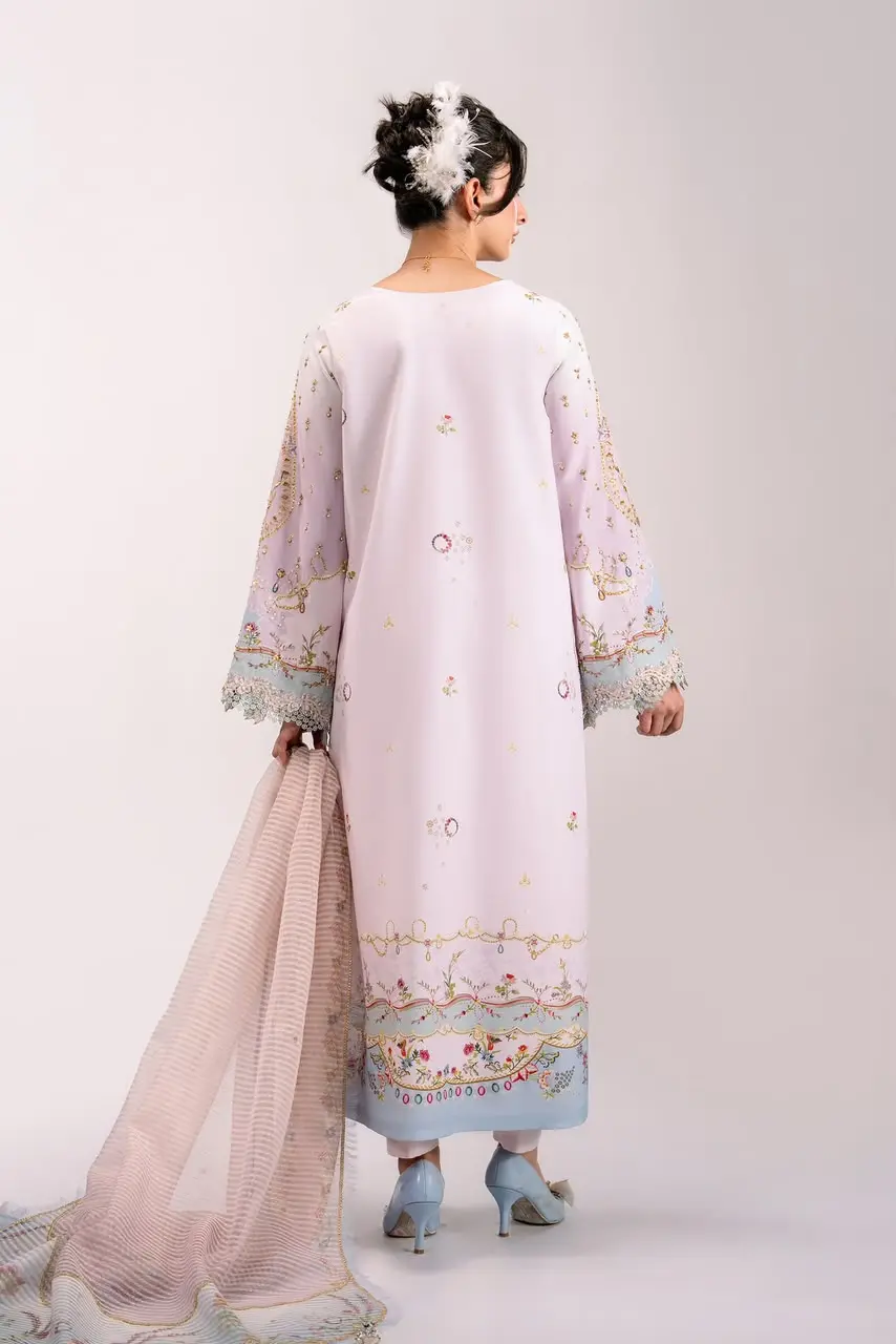 QALAMKAR LUXE SILK UNSTITCHED 