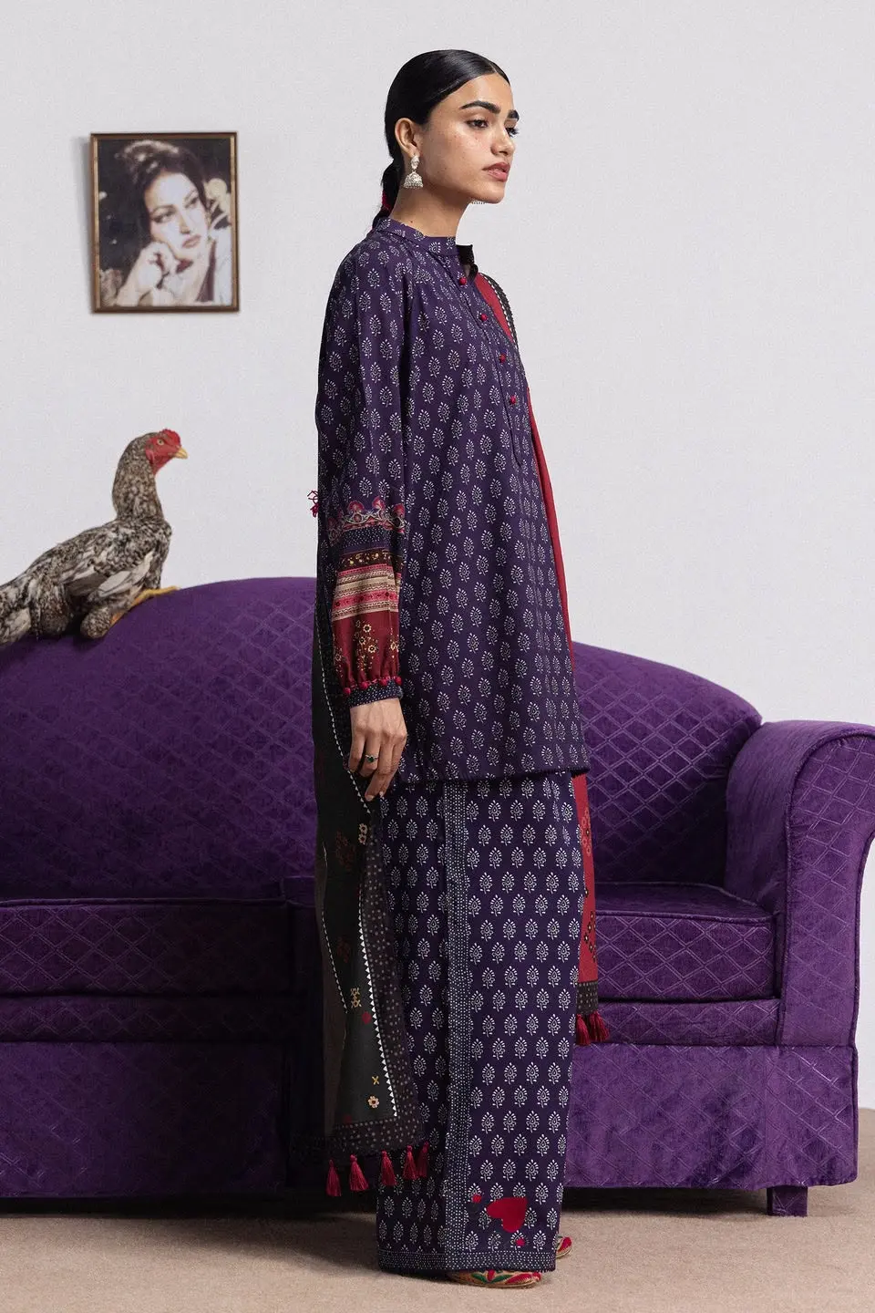COCO PRINT WINTER UNSTITCHED 26