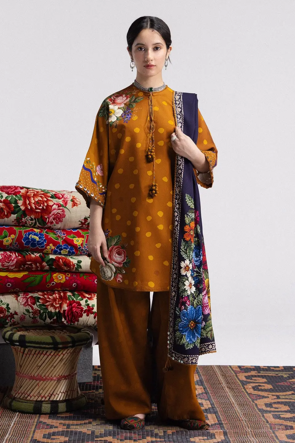 COCO PRINT WINTER UNSTITCHED 26